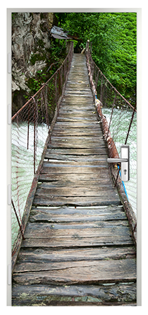 Cottage print pont suspendu