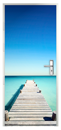 Cottage print ponton