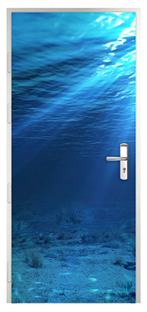 Cottage print sous la mer