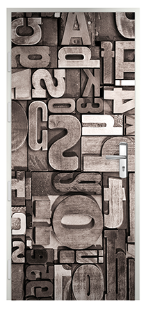 Cottage print abc
